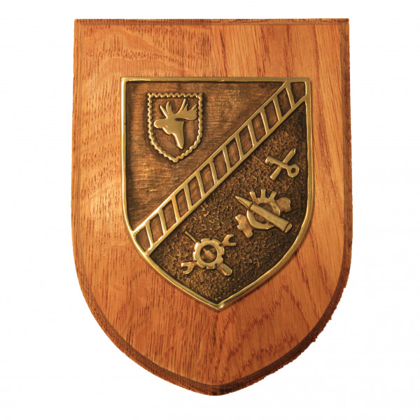 Messingwappen 3. MSG Systemunterstützungsgruppe
