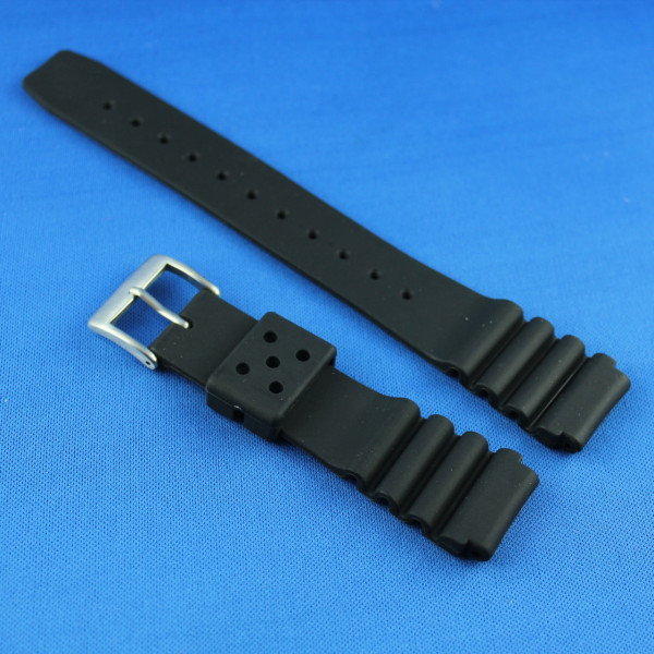 Poseidon Neopren Uhrenarmband 22mm